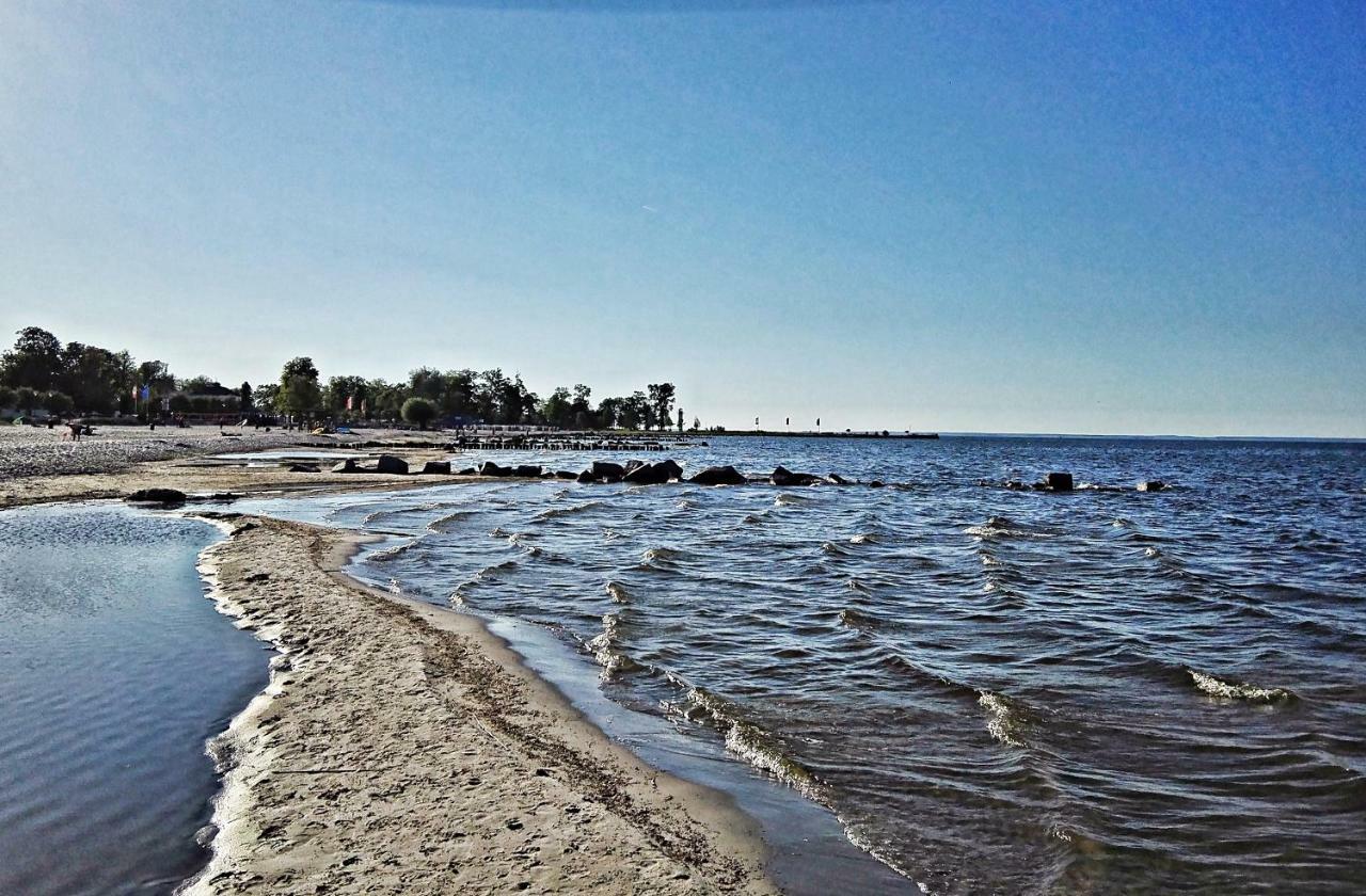 Ferienwohnung Am Ueckerpark Ueckermünde Esterno foto