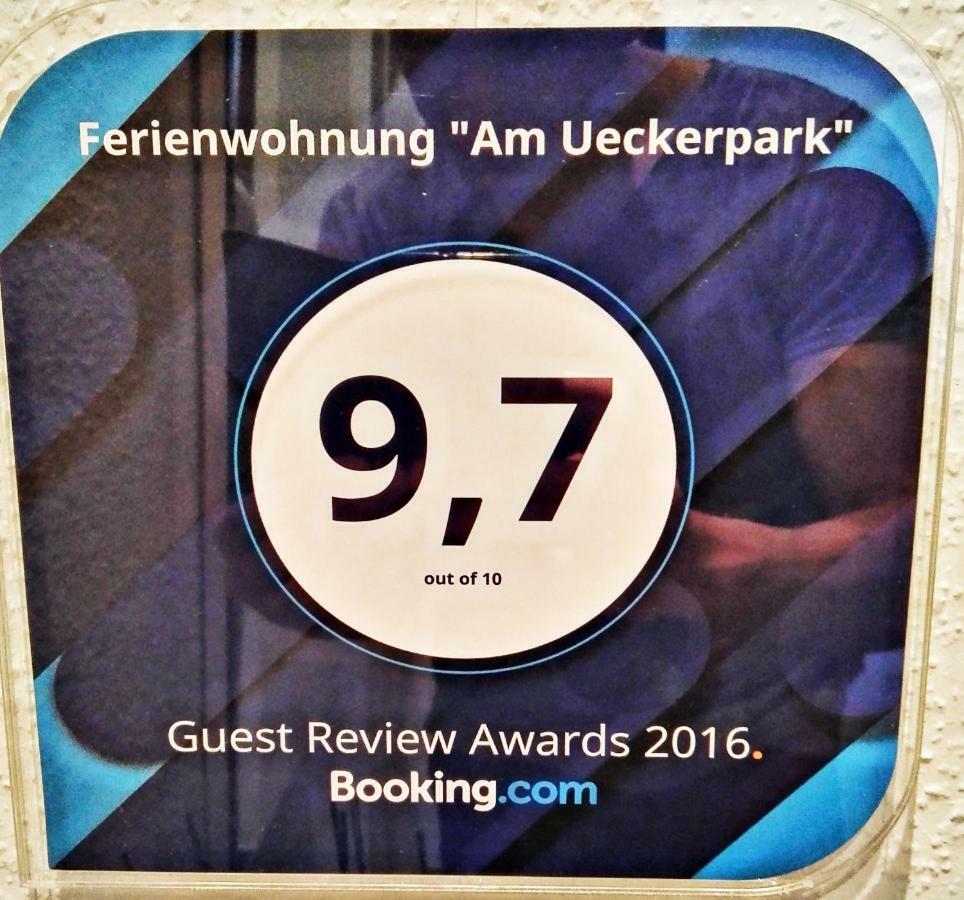 Ferienwohnung Am Ueckerpark Ueckermünde Esterno foto